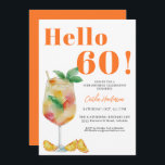 Orange Fun Drink 60. Einladung<br><div class="desc">Orange Fun Drink 60. Geburtstag Einladung Machen Sie Ihre Veranstaltung unvergesslich mit diesem lustigen Orangensaft Fruchtigkeit 60. Geburtstag Einladung. Die lebhaften Farben und sanften Pinselstriche verleihen dem Design ein skurriles und künstlerisches Ambiente und machen es zu einer perfekten Wahl für einen Geburtstag voller Freude und Feiern.</div>
