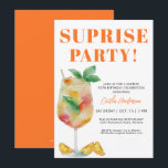 Orange Fun Drink Überraschung 50. Geburtstag Einladung<br><div class="desc">Orange Fun Drink Überraschung 50. Geburtstag Einladung Machen Sie Ihre Veranstaltung unvergesslich mit diesem lustigen Orangensaft Drink 50. Geburtstag Einladung. Die lebhaften Farben und sanften Pinselstriche verleihen dem Design ein skurriles und künstlerisches Ambiente und machen es zu einer perfekten Wahl für einen Geburtstag voller Freude und Feiern.</div>