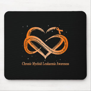 Orange für den Erreger einer chronisch myeloischen Mousepad