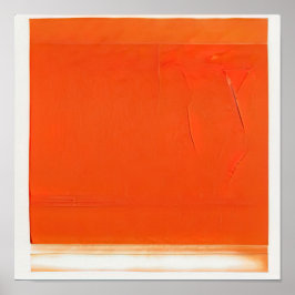 Orange für fotografischen Speicher Poster