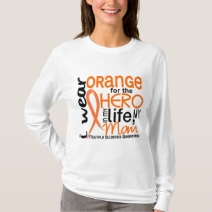 Orange für Mama Mitgliedstaates des Held-2 T-Shirt