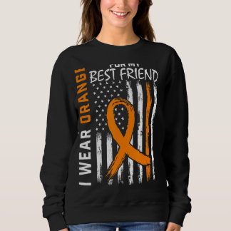 Orange für mein bester Freund Multiple Sklerose Aw Sweatshirt