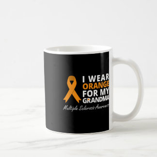 Orange für meine Großmutter Awareness Ribbon trage Kaffeetasse