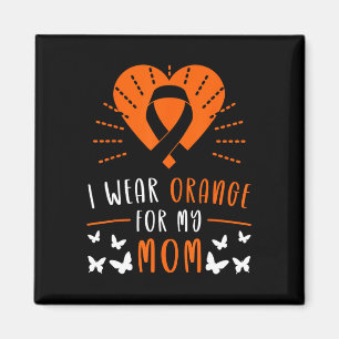 Orange für meine Mama Multiple Sklerose Awarenes t Magnet