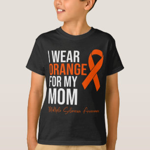 Orange für meine Mama tragen Frau Warrior Multiple T-Shirt