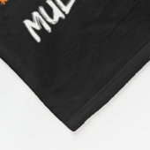 Orange für meine Schwiegertochter Fleecedecke (Ecke)