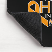 Orange für meine Tochter Multiple Sklerose Mousepad (Ecke)