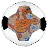 Orange Gecko Fußball (Gedreht)