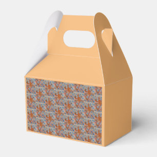 Orange Gecko Geschenkschachtel