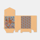 Orange Gecko Geschenkschachtel (Ungefaltet)