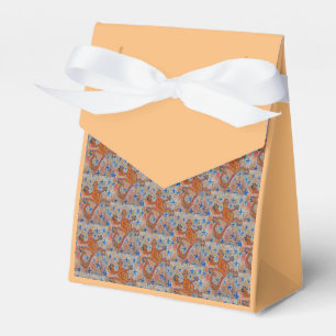 Orange Gecko Geschenkschachtel