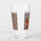 Orange Gecko Glass Tumbler (Links)