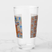 Orange Gecko Glass Tumbler (Rechts)