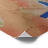 Orange Gecko Poster (Ecke)