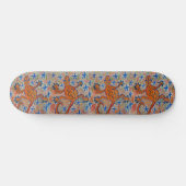 Orange Gecko Skateboard (Horizontal)