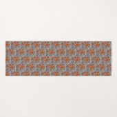 Orange Gecko Yoga Mat Yogamatte (Vorderseite (Horizontal))