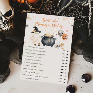 Orange Geist Little Boo Errate Mama oder Papa