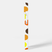 orange, gelb, braun, blaue Punkte Case-Mate iPhone Hülle (Rückseite / Links)