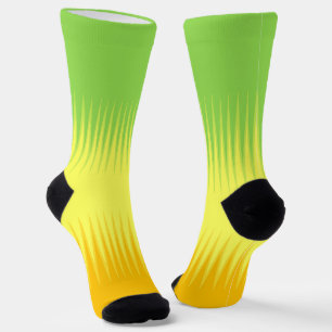 Orange Gelb Grün Socken