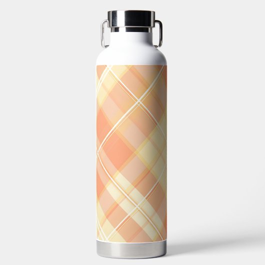 ORANGE & GELBE OSTER-KAROMUSTER TRINKFLASCHE (Vorderseite)