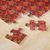 Orange Gemstone Art. Puzzle (Seite)