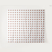 Orange Gemstone Diamond Art, Orange Wandteppich (Vorderseite (Horizontal))