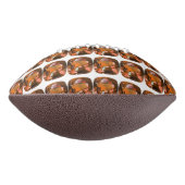 Orange Gemstone Football (Gedreht 270)