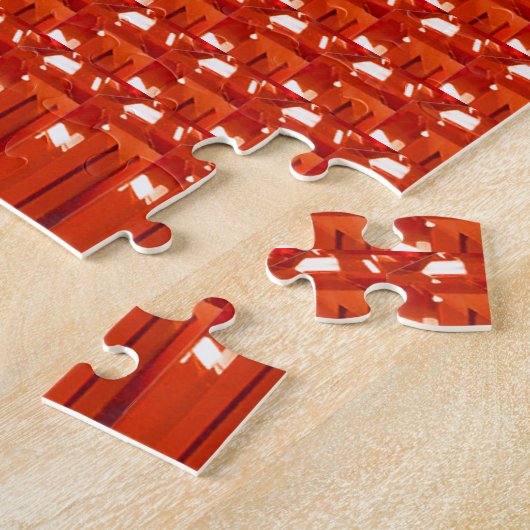 Orange Gemstone Pattern Puzzle (Seite)