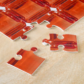 Orange Gemstone Pattern Puzzle (Seite)