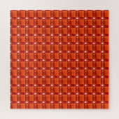 Orange Gemstone Pattern Puzzle (Vertikal)