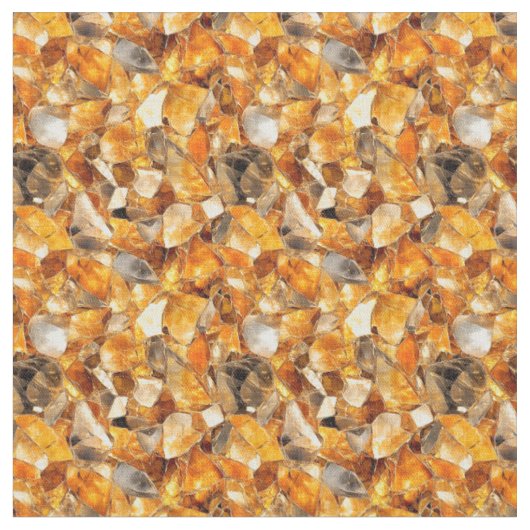 Orange Gemstones Stoff (Nahaufnahme)