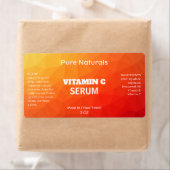 Orange Geometric Vitamin C Serumproduktmarken (Insitu)