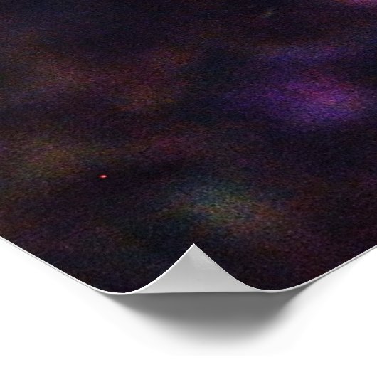 Orange Gepunktete Kaninchenfische Poster (Ecke)