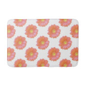Orange gerbera daisy badematte (Vorderseite)