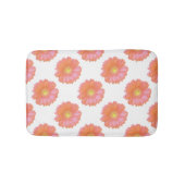 Orange gerbera daisy badematte (Vorderseite)