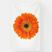Orange Gerbera Daisy Banner (Vertikal)