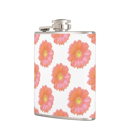 Orange gerbera daisy flachmann (Links)