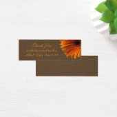 Orange Gerbera Daisy Gastgeschenk Hochzeit Tag (Schreibtisch)
