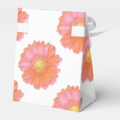 Orange gerbera daisy geschenkschachtel (Rückseite)