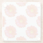 Orange gerbera daisy glasuntersetzer (Rückseite)