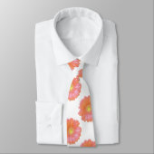 Orange gerbera daisy krawatte (Gebunden)