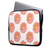 Orange gerbera daisy laptopschutzhülle (Vorderseite Links)
