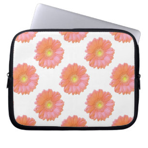 Orange gerbera daisy laptopschutzhülle
