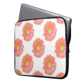 Orange gerbera daisy laptopschutzhülle (Vorderseite Links)