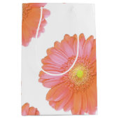 Orange gerbera daisy mittlere geschenktüte (Vorderseite)