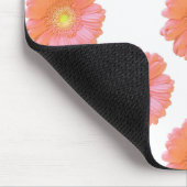 Orange gerbera daisy mousepad (Ecke)