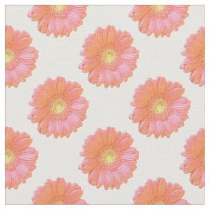 Orange gerbera daisy stoff