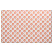 Orange gerbera daisy stoff (Fat Quarter (45,7 x 55,9 cm))