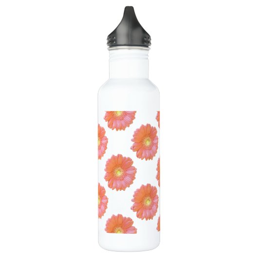 Orange gerbera daisy trinkflasche (Links)