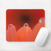 Orange Gerbera Refraka Mousepad (Mit Mouse)